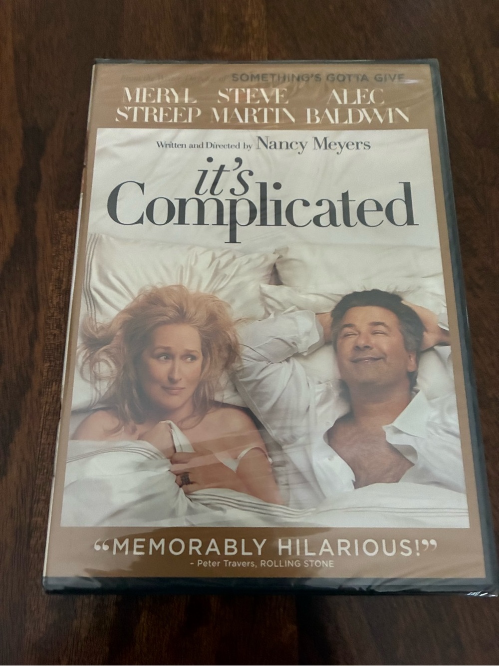 Warner Bros. It's Complicated DVD – White, Tan, Brown